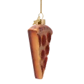 Vondels - Julekugle - glas - Pizza slice