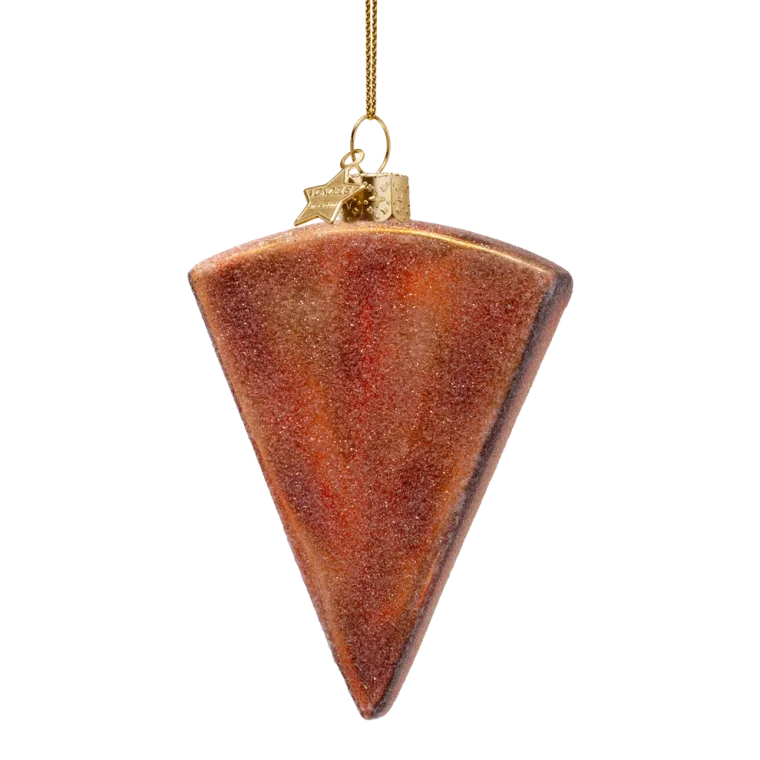 Vondels - Julekugle - glas - Pizza slice