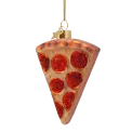Vondels - Julekugle - glas - Pizza slice