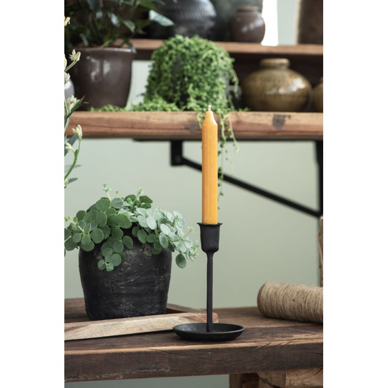 Ib Laursen - Kronelys karry rustik - 4 stk.