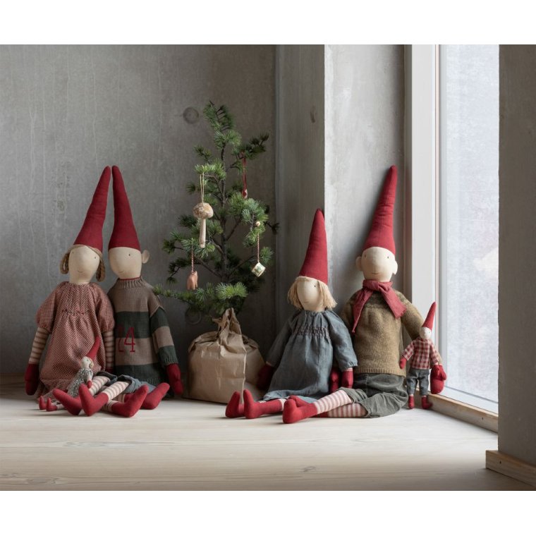 MAILEG - Nisse, Small - Pige (size 5)