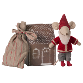 MAILEG - Julemand, Mus - BIGSISTER/BROTHER
