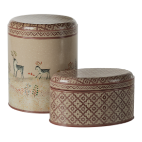 MAILEG - Metaldser, Winter Wonderland - St m. 2 stk	