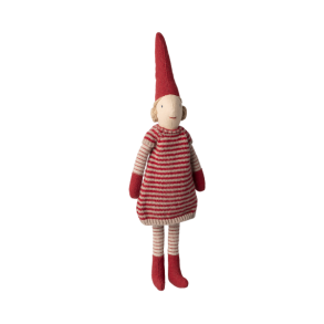 MAILEG - Nisse, str. 1 - Pige - Strikket kjole