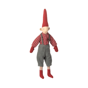 MAILEG - Nisse, str. 2 - Dreng - Rd skjorte