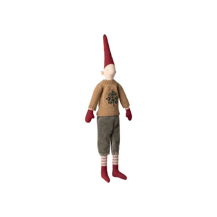 MAILEG - Nisse, str. 3 - Dreng - Bukser og strikket sweater