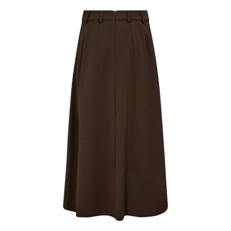 Co`couture - 34178 AnyaCC Pleat Skirt - Mocca