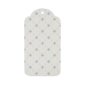MAILEG - Gift tags, 15 stk. - Blue Flowers