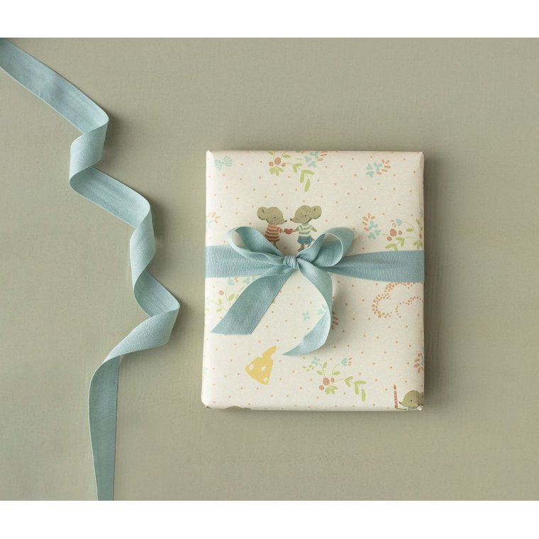 Maileg - Gavepapir, 10 m - Have a mice day