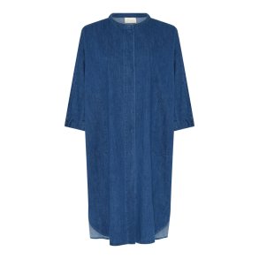 FRAU - Seoul lang denim skjorte