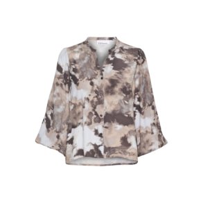 Karen By Simonsen - KBRosemarie Long Sleeve - Rosemarie aop 1 Thunderstorm