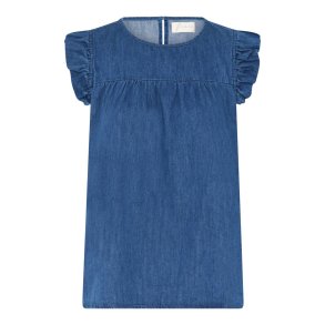 FRAU - Stockholm denim top - Clear Blue Denim