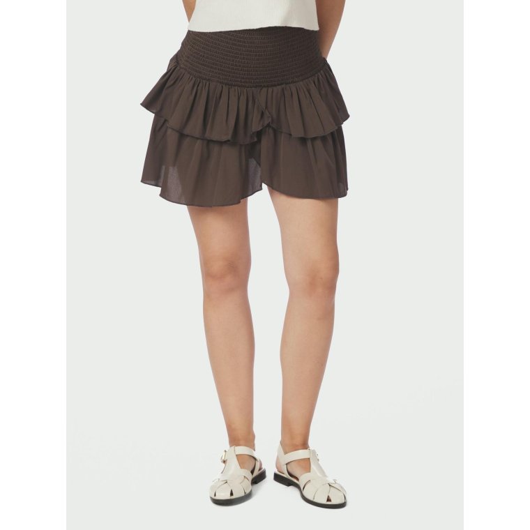 Neo Noir - Carin R Skirt - Dark brown