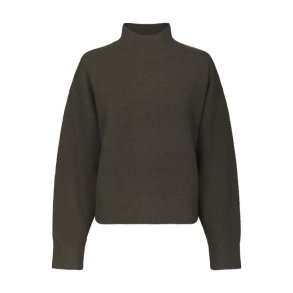 Neo Noir - Paulina Knit Blouse - Moss Green