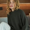 Neo Noir - Paulina Knit Blouse - Moss Green