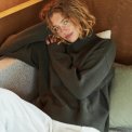Neo Noir - Paulina Knit Blouse - Moss Green