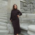Neo Noir - Paulina Knit Blouse - Dark brown
