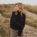 Neo Noir - Paulina Knit Blouse - Dark brown