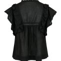 Neo Noir - JAYLA S VOILE TOP - Black