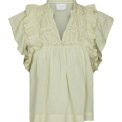 Neo Noir - Jayla S Voile Top - Pistachio
