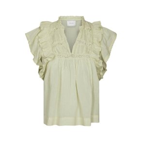 Neo Noir - Jayla S Voile Top - Pistachio