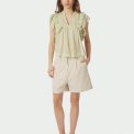 Neo Noir - Jayla S Voile Top - Pistachio