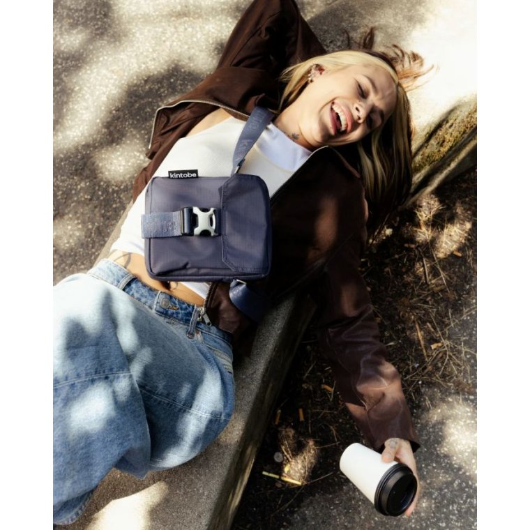 KINTOBE - NICO CROSSBODY BAG - Twilight Blue