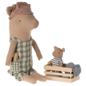 Maileg - Pig in box, Baby - Boy