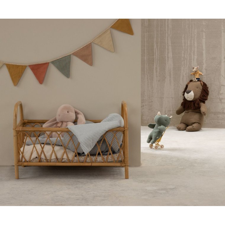 MAILEG - Plyskanin, Medium - Lys pudder