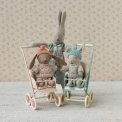 MAILEG - Vinter hare, Micro - Sand - Mint