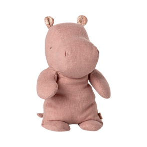 MAILEG - Safari friends, Flodhest, Lille - Rosa