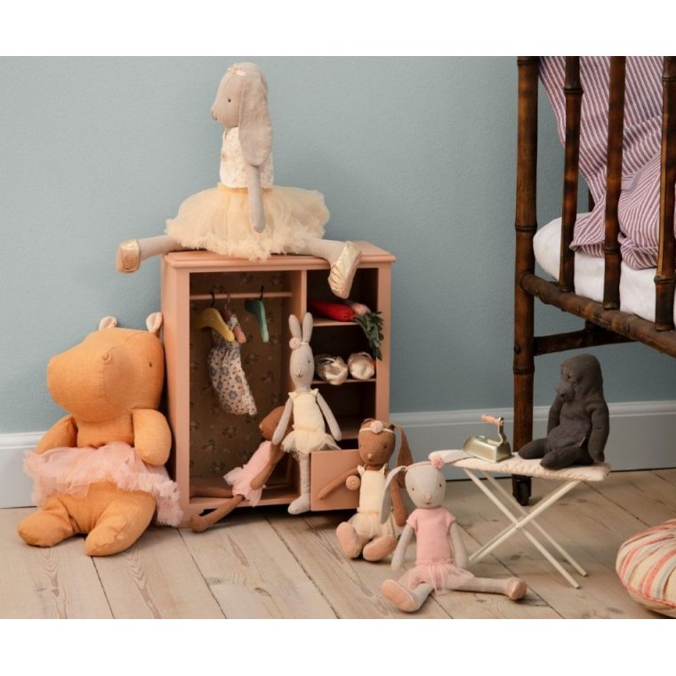 MAILEG - Safari friends, Flodhest, Medium - Honninggul