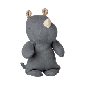 MAILEG - Safari friends, Nsehorn, Lille - Stvet bl