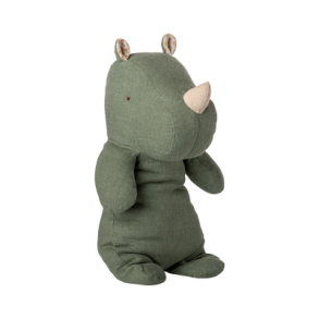 MAILEG - Safari friends, Nsehorn, Medium - Salviegrn