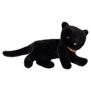 MAILEG - Sovende plyskilling, Medium - sort