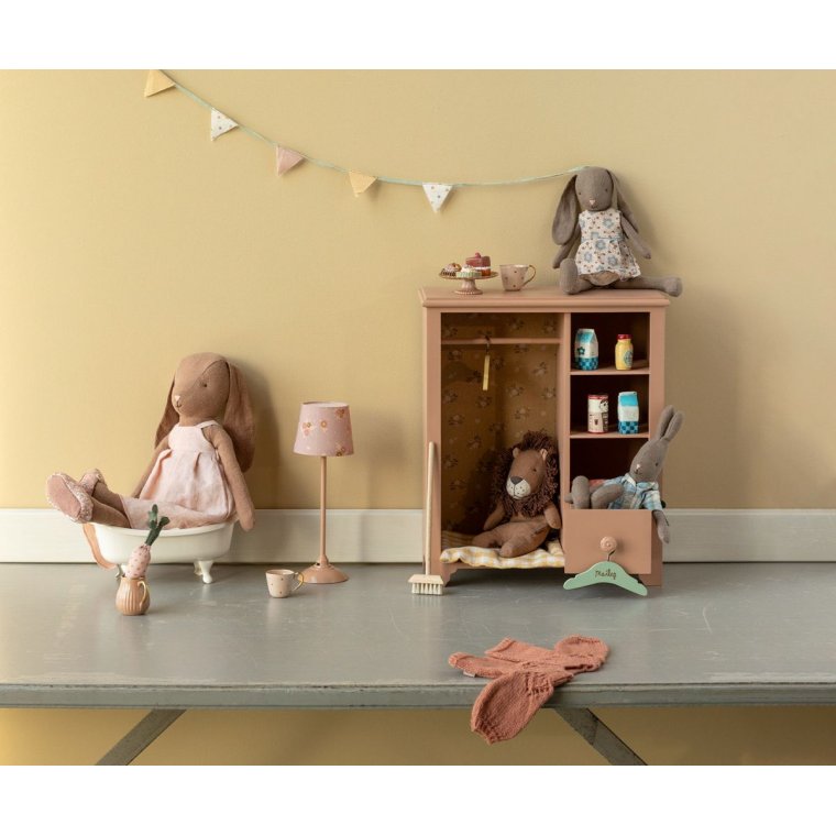 Maileg - Kanin, St�rrelse 3 - Brun - Kjole og sko