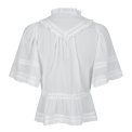 Neo Noir - Evienne S Voile Top - White