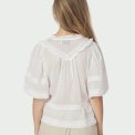 Neo Noir - Evienne S Voile Top - White