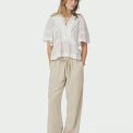 Neo Noir - Evienne S Voile Top - White