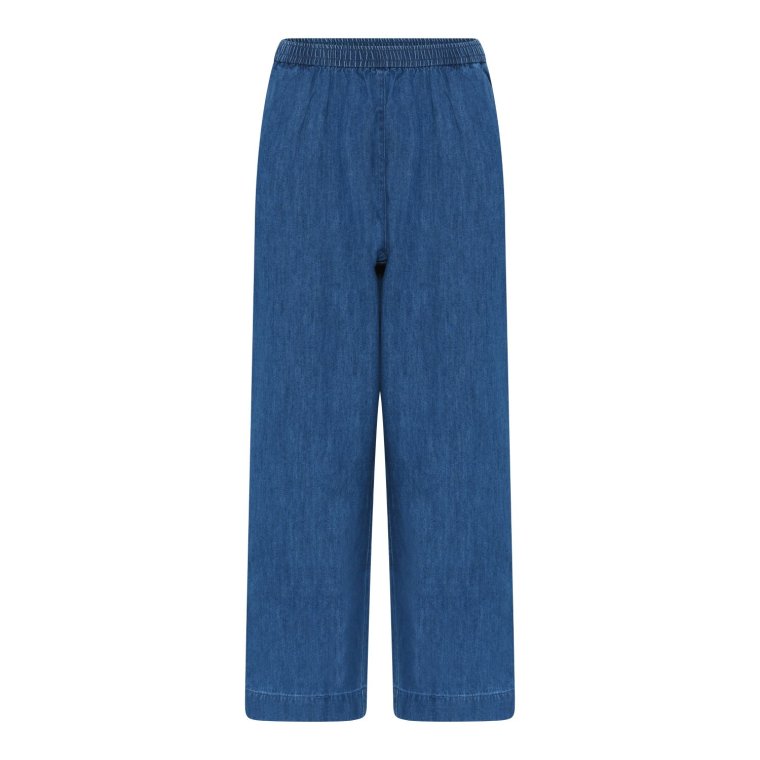 FRAU - Melbourne denim ankle pant - Clear blue denim