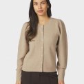 Neo Noir - Nuna Knit Cardigan - Warm Grey