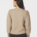 Neo Noir - Nuna Knit Cardigan - Warm Grey