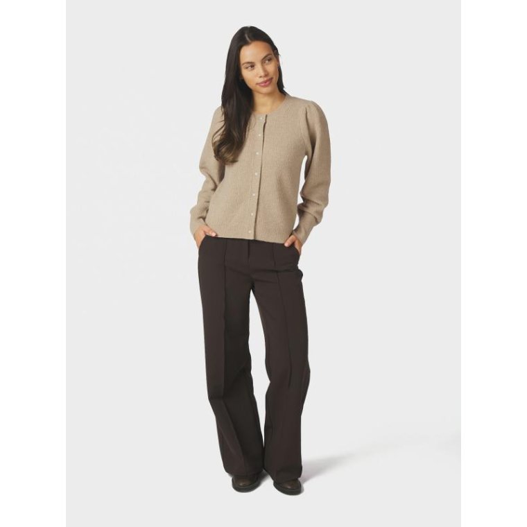 Neo Noir - Nuna Knit Cardigan - Warm Grey