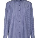 Neo Noir - Dalma B Stripe Stone Shirt - Midnight Blue