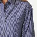 Neo Noir - Dalma B Stripe Stone Shirt - Midnight Blue