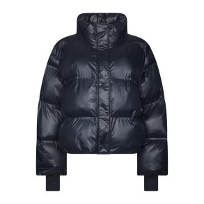 Neo Noir - Rhea Shiny Puffer Jacket - Navy