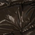 Neo Noir - Rhea Shiny Puffer Jacket - Chocolate Brown