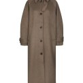 Neo Noir - Keaton Wool Coat - Taupe