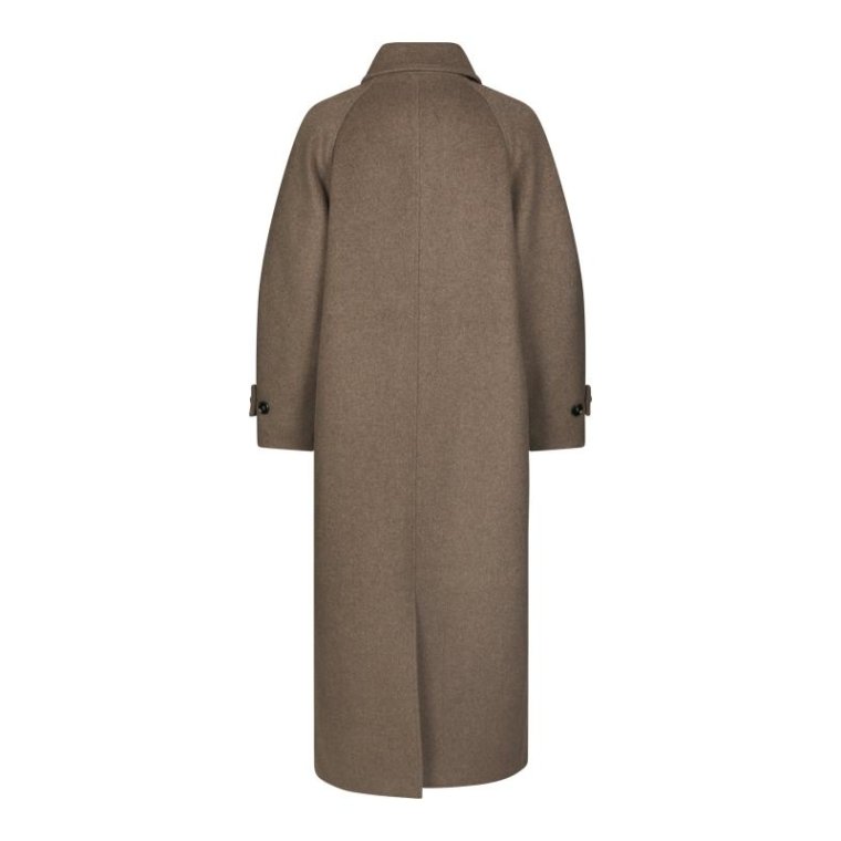 Neo Noir - Keaton Wool Coat - Taupe