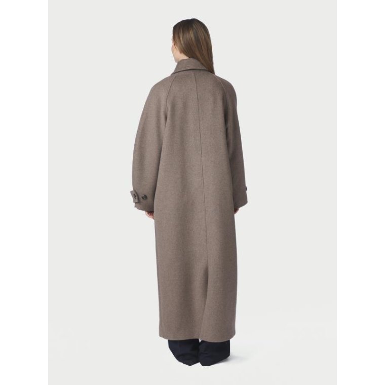 Neo Noir - Keaton Wool Coat - Taupe